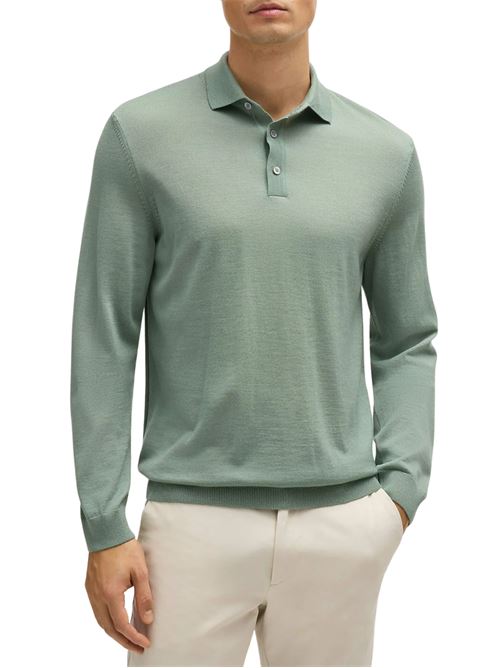 Hugo Boss maglione- Verde chiaro Hugo Boss | 50476355314